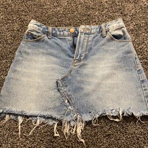 Jean skirt